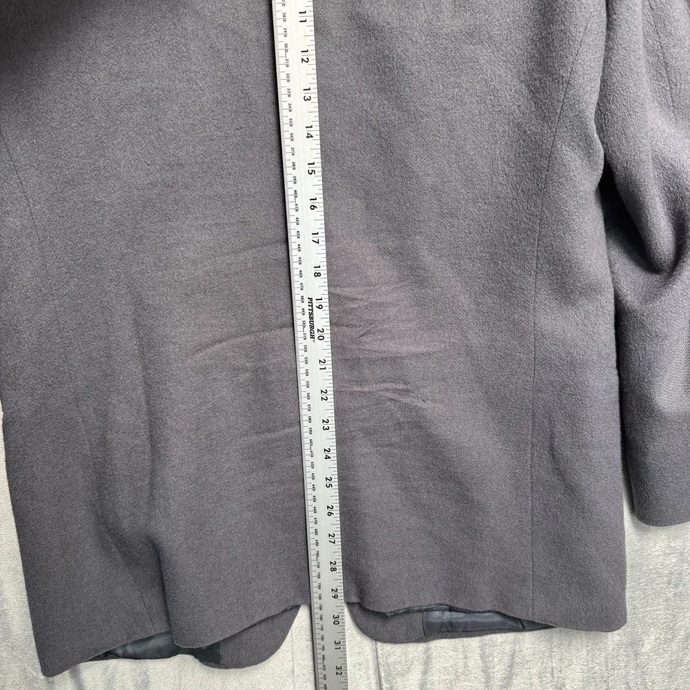 Vintage Terzo Uomo Blazer Mens 40R Gray Camel Hair Sport Coat‎ 2 Button USA